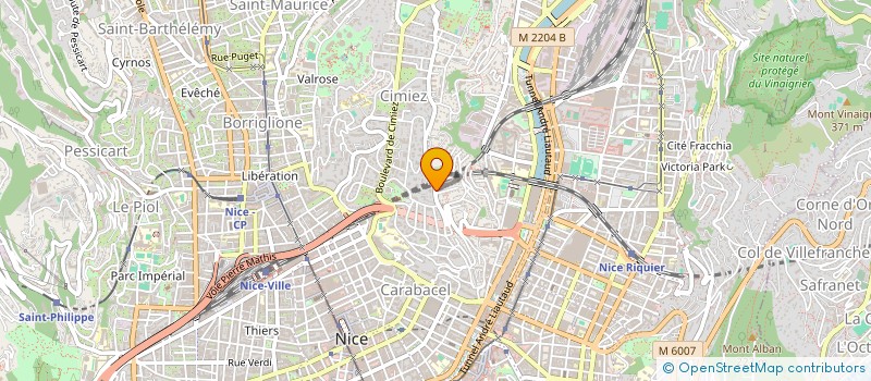 localisation de l'entreprise L4 CONSULTING à NICE