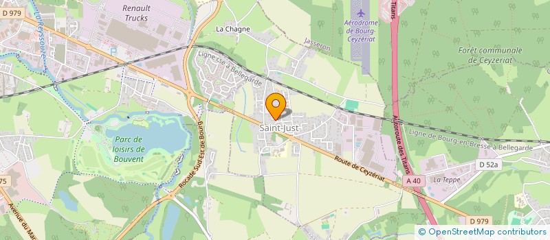 localisation de l'entreprise L4 EVENTS  SAINT-JUST