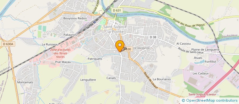 localisation de l'entreprise L4-L5  SAINT-SULPICE-LA-POINTE