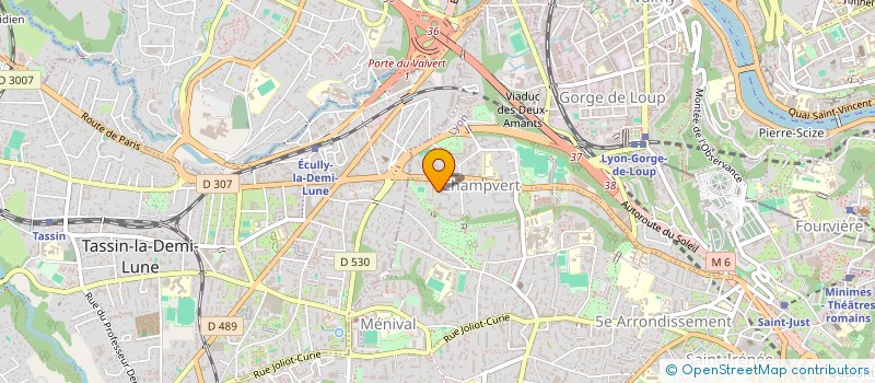 localisation de l'entreprise L4D  LYON