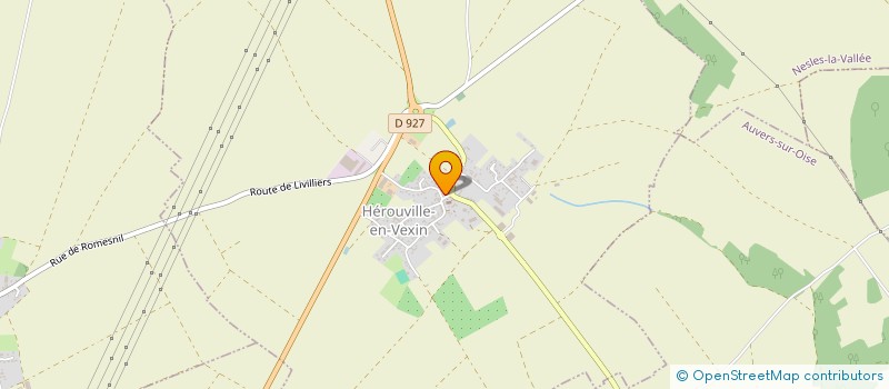 localisation de l'entreprise L4G  HEROUVILLE-EN-VEXIN
