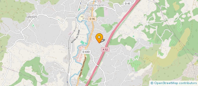 localisation de l'entreprise L4J MACONNERIE  ROQUEVAIRE