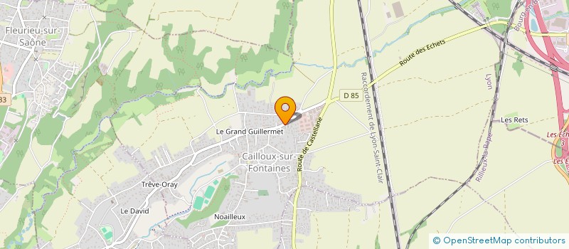 localisation de l'entreprise L4P TILLEUL  CAILLOUX-SUR-FONTAINES