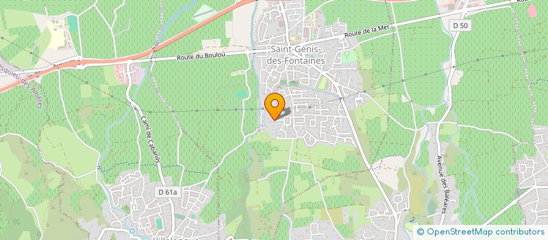 localisation de l'entreprise L5A3  SAINT-GENIS-DES-FONTAINES