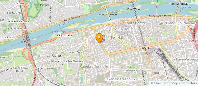 localisation de l'entreprise L5M INVEST  TOURS