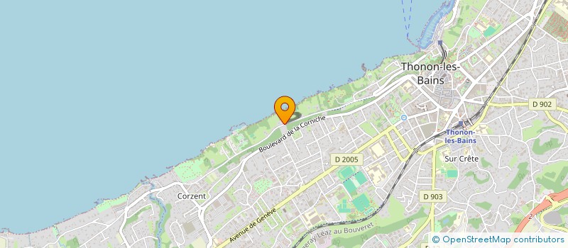 localisation de l'entreprise L7 FINANCE à THONON-LES-BAINS