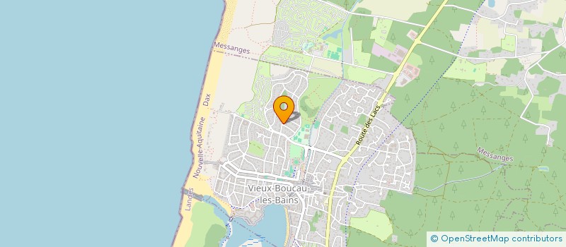 localisation de l'entreprise L7 IMMO  VIEUX-BOUCAU-LES-BAINS