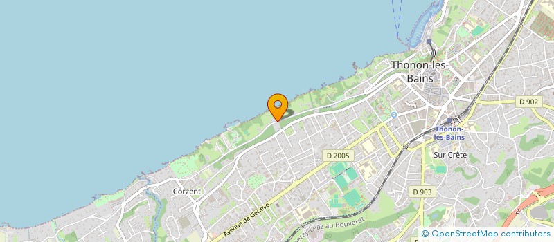 localisation de l'entreprise L71 INVESTISSEMENT à THONON-LES-BAINS