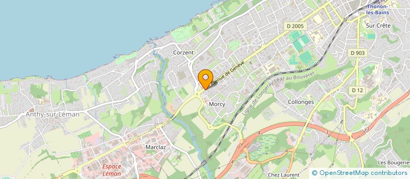 localisation de l'entreprise L72 INVESTISSEMENT à THONON-LES-BAINS