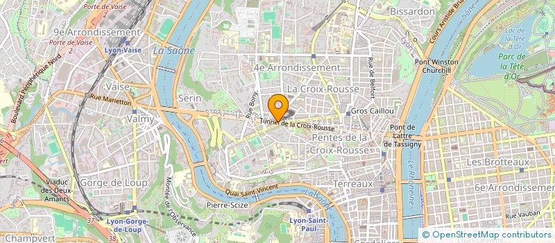 localisation de l'entreprise L7M à LYON