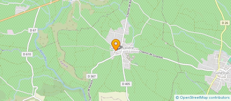 localisation de l'entreprise LA 144  SAINTE-VALIERE