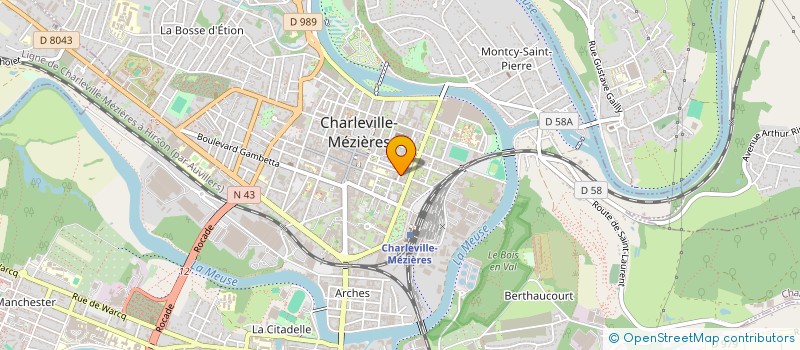 localisation de l'entreprise LA 2 EL à CHARLEVILLE-MEZIERES