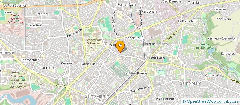 localisation de l'entreprise LA 23EME COMPAGNIE à BREST
