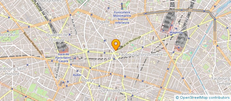 localisation de l'entreprise LA 25E HEURE  PARIS