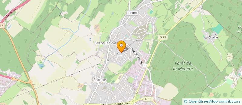 localisation de l'entreprise LA 25EME  SERRE-LES-SAPINS