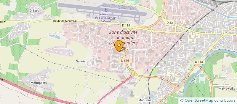 localisation de l'entreprise LA 25EME IMAGE à CARCASSONNE