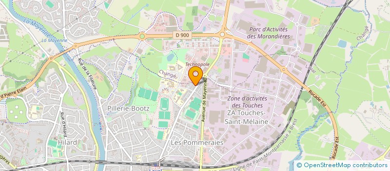 localisation de l'entreprise LA 2MI MMI à LAVAL