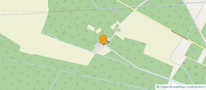 localisation de l'entreprise LA 33EME COMPAGNIE  SAUCATS