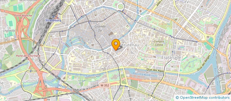 localisation de l'entreprise LA 3EME FEMME A GAUCHE à STRASBOURG