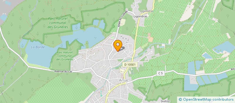 localisation de l'entreprise LA 4L ATTITUDE  ARSAC