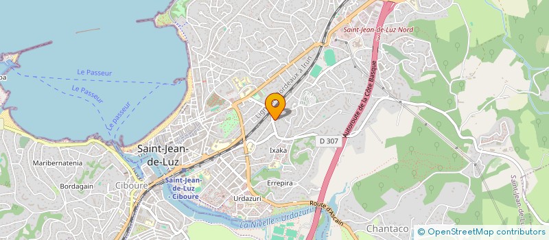 localisation de l'entreprise LA 4L BASCOLOMBIENNE à SAINT-JEAN-DE-LUZ