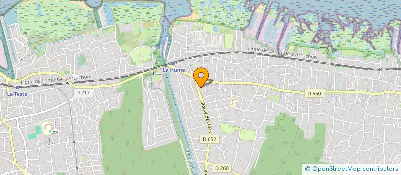 localisation de l'entreprise LA 4L DES BARBOTS  GUJAN-MESTRAS