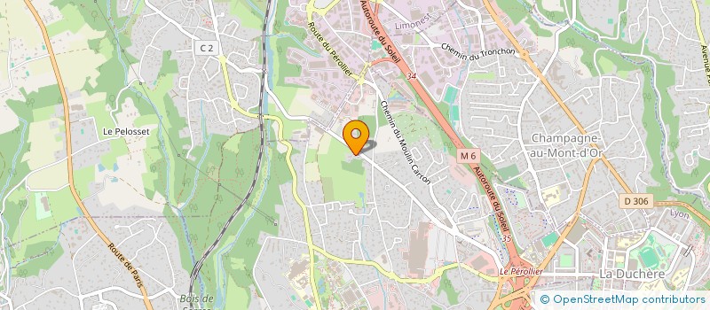 localisation de l'entreprise LA 4L DES BAROUDEURS  ECULLY