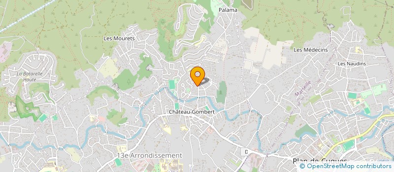 localisation de l'entreprise LA 4L DES GAZELLES à MARSEILLE