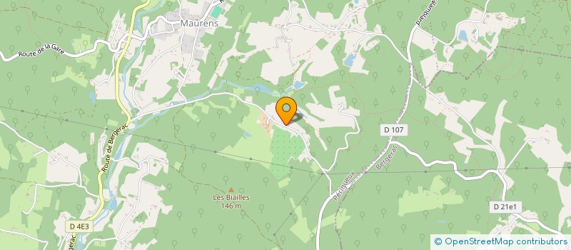 localisation de l'entreprise LA 4L DIMENSION  EYRAUD-CREMPSE-MAURENS