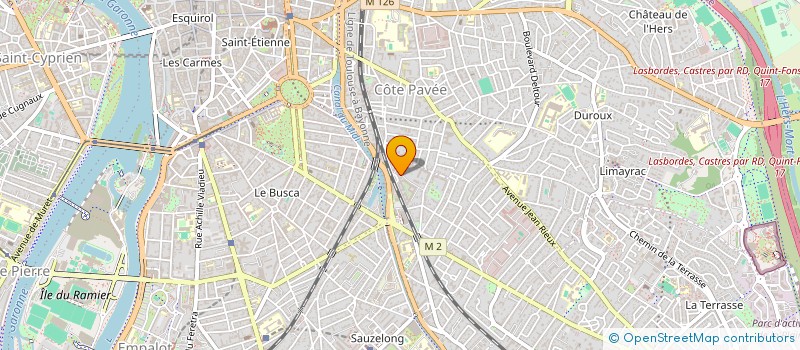 localisation de l'entreprise LA 4L DONNE DES AILES à TOULOUSE