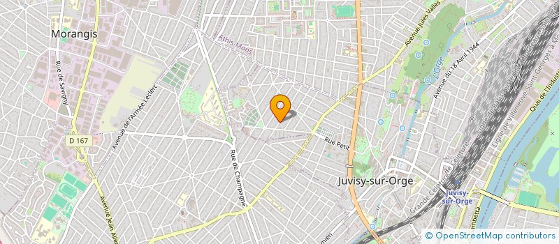 localisation de l'entreprise LA 4L DU DESERT 2015 à JUVISY-SUR-ORGE