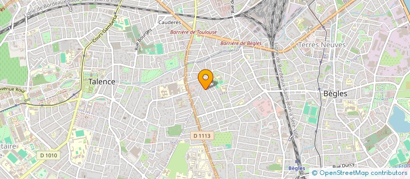 localisation de l'entreprise LA 4L GAULOISE à BEGLES