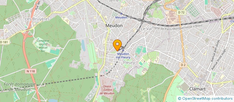 localisation de l'entreprise LA 4L TROPHY'ERE à MEUDON