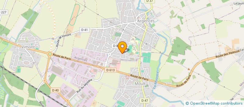 localisation de l'entreprise LA 4L'VADOS à ARGENCES