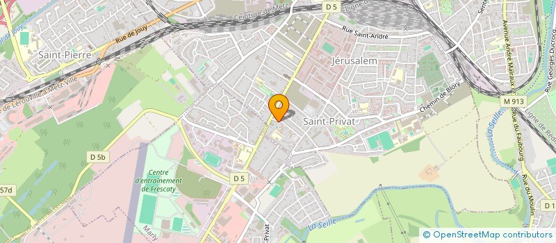 localisation de l'entreprise LA 5EME SAISON à MONTIGNY-LES-METZ
