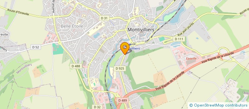 localisation de l'entreprise LA 7EME COMPAGNIE RETROUVEE à MONTIVILLIERS
