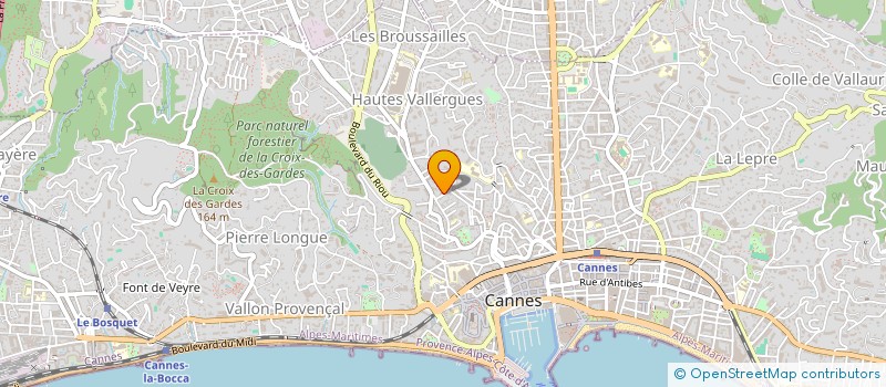 localisation de l'entreprise LA 7EME PRODUCTION  CANNES