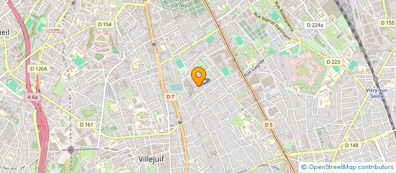 localisation de l'entreprise LA  VITRY-SUR-SEINE