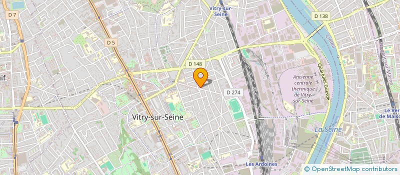 localisation de l'entreprise LA à VITRY-SUR-SEINE
