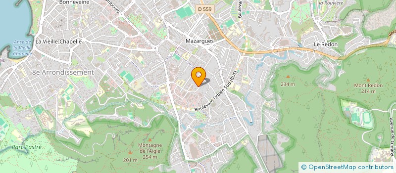 localisation de l'entreprise LA ADAR  MARSEILLE