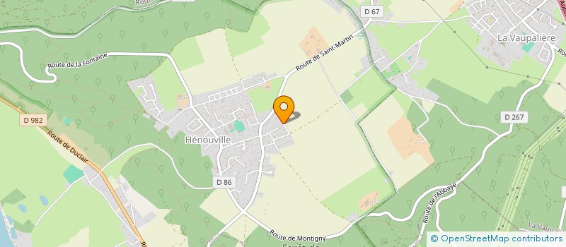 localisation de l'entreprise LA ALMAMACLO  HENOUVILLE