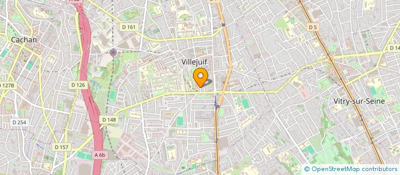 localisation de l'entreprise LA&AS  VILLEJUIF