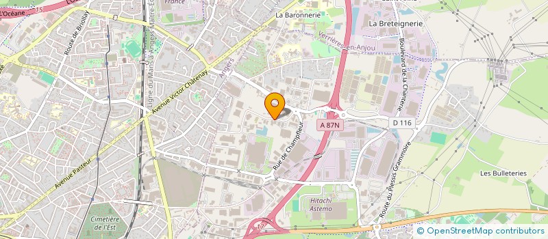 localisation de l'entreprise LA.BA.HE  SAINT-BARTHELEMY-D'ANJOU