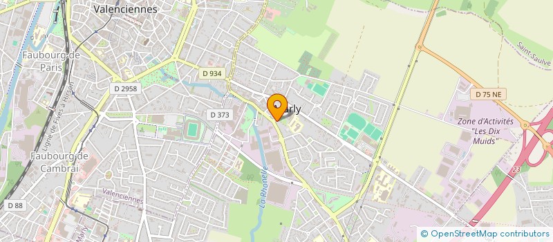 localisation de l'entreprise LA BAAVURE  MARLY