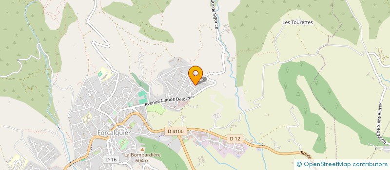 localisation de l'entreprise LA BADASSIERE à FORCALQUIER
