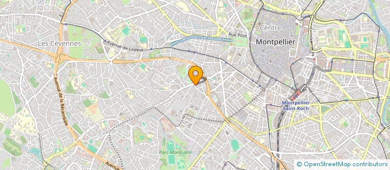 localisation de l'entreprise LA BAF (BIERE ARTISANALE DE FIGUEROLLES) à MONTPELLIER