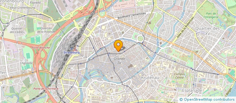 localisation de l'entreprise LA BAGUE D OR à STRASBOURG