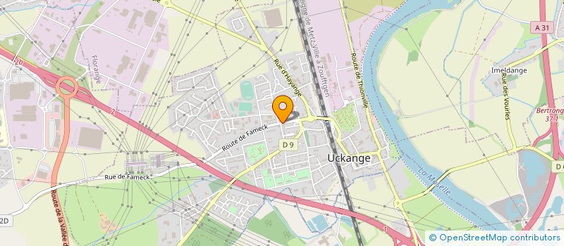 localisation de l'entreprise LA BAGUETTE D'OR  MONTMAGNY