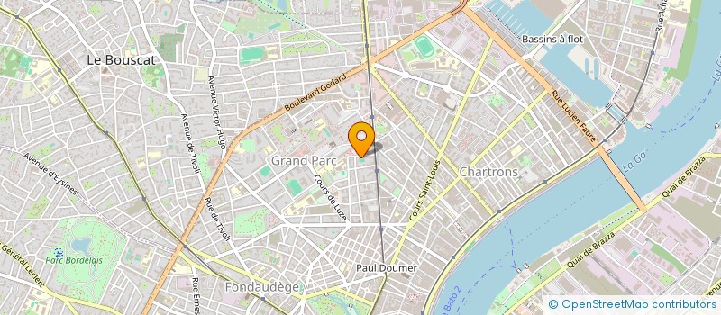 localisation de l'entreprise LA BAGUETTE DEPUIS 2018  BORDEAUX