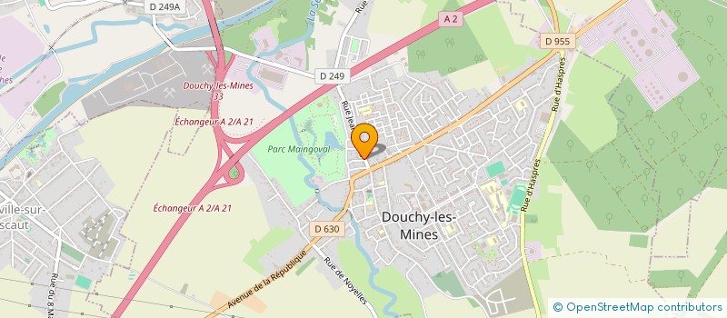 localisation de l'entreprise LA BAGUETTE DOUCHYNOISE à DOUCHY-LES-MINES